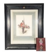 RORKES DRIFT - REPLICA VICTORIA CROSS & SOUTH WALES BORDERERS PRINT