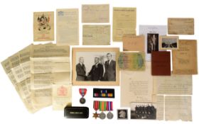 WWII SECOND WORLD WAR MEDAL GROUP - ROYAL SIGNALS