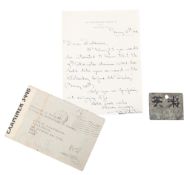 WWII SECOND WORLD WAR POW LETTER - RAF MALAYA