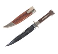 VINTAGE FIXED BLADE BOWIE KNIFE