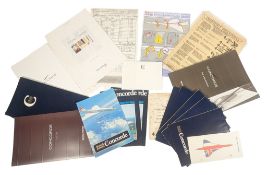 AVIATION ITEMS - COLLECTION OF CONCORDE EPHEMERA