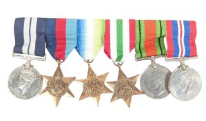 WWII SECOND WORLD WAR DISTINGUISHED SERVICE MEDAL GROUP