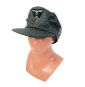 WWII SECOND WORLD WAR GERMAN MOUNTAIN TROOP M43 CAP
