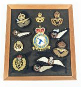COLLECTION OF RAF ROYAL AIR FORCE BADGES & PATCHES