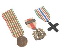 WWI FIRST WORLD WAR ITALIAN & PORTUGUESE MEDALS