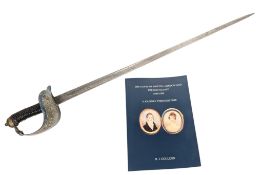 ARTHUR JOHN GANT - 3RD LONDON RIFLE VOLUNTEERS SWORD
