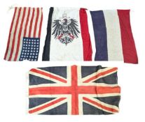 COLLECTION OF ASSORTED WORLD FLAGS