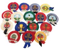 WORLD CUP INTEREST - 1966 WORLD CUP TEAM ROSETTES