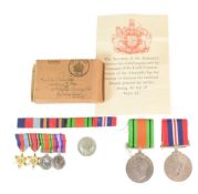 WWII SECOND WORLD WAR MEDALS