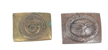WWII SECOND WORLD WAR GERMAN SA & LUFTWAFFE BELT BUCKLES
