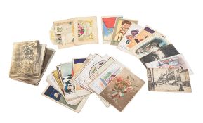 COLLECTION OF WWI FIRST WORLD WAR POSTCARDS
