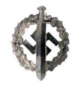 WWII SECOND WORLD WAR GERMAN THIRD REICH SA SPORTS BADGE