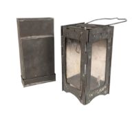 WWI FIRST WORLD WAR BRITISH FOLDING BUNKER LANTERN