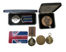 COLLECTION OF ASSORTED MILITARY MEDALS