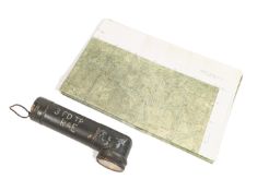 VIETNAM WAR ANGLE TORCH & MAP