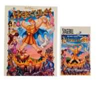 RICHARD BAZLEY (B.1962) - 'HERCULES' - SIGNED STAGEBILL AND OTHER