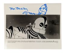 THE IRON GIANT - FILM STILL SIGNED BY RICHARD BAZLEY
