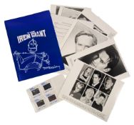 THE IRON GIANT - PRESS PACK SIGNED BY RICHARD BAZLEY