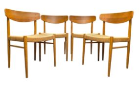 ARNE HOVMAND-OLSEN FOR MOGENS KOLD - SET OF FOUR DINING CHAIRS
