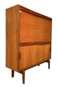 BEAVER & TAPLEY - RETRO MID CENTURY TEAK WOOD WRITING BUREAU
