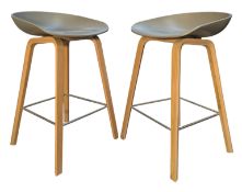HAY, HEE WELLING - ABOUT A CHAIR 32 - PAIR OF CONTEMPORARY HIGH BAR STOOLS