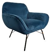 MODERN HIGH-END DESIGNER EASY LOUNGE ARMCHAIR