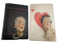 TWO ORIGINAL EARLY 20TH CENTURY CIRCA 1930S THEATRICAL PRODUCTION DISPLAY PANELS