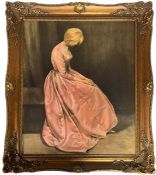 AFTER JOANNE PEMBERTON LONGMAN - THE SECRET - VINTAGE PRINT ON BOARD