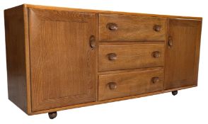 ERCOL FURNITURE - MODEL 468 - MID CENTURY SIDEBOARD CREDENZA