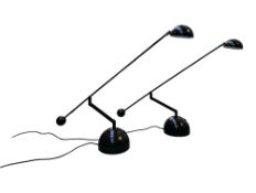 SOLKEN-LEUCHTEN - PAIR OF GERMAN DESIGNER COUNTER-BALANCE DESK LAMPS