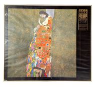 GUSTAV KLIMT - 1980S GALLERY POSTER FOR MODERN ARTS VIENNA