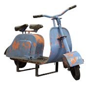MINIMOTOR JUVENILE RIDE - MID CENTURY FAIRGROUND CAROUSEL BIKE