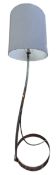 BELLTREE FORGE, SCOTLAND - JACOBEAN - CONTEMPORARY STEEL HAND FORGED FLOOR LAMP