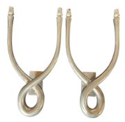 PORTA ROMANA - PAIR OF WALL LIGHT SCONCES