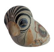 KEN EDWARDS - TONALA - MEXICAN DESIGNER STUDIO ART POTTERY VASE & OWL