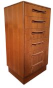 V. B. WILKINS FOR G PLAN - FRESCO RANGE - TEAK CHEST OF DRAWERS