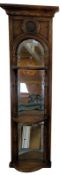 REGENCY MANNER OAK-FRAMED WALL MIRRORED SHELVES