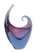 MURANO SOMMERSO - LARGE POST-WAR STUDIO ART GLASS VASE
