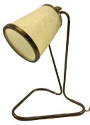 MANNER OF RUPERT NIKOLL - MID CENTURY ADJUSTABLE DESK LAMP
