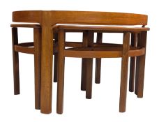 NATHAN - TRINITY - MID CENTURY COFFEE TABLE / NEST OF TABLES