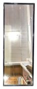 LARGE VINTAGE 20TH CENTURY WALL-MOUNTED TAILORS' SHOP MIRROR