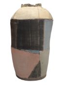LARGE 20TH CENTURY TERRACOTTA AMPHORA FLOOR STANDING VASE