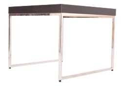 BOCONCEPT - HIGH-END DESIGNER WENGE SIDE TABLE / COFFEE TABLE