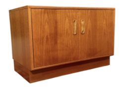 G PLAN - FRESCO RANGE - MID CENTURY 1960S TEAK LOW CUPBOARD