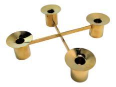 SIGURD PERSSON - PAIR OF 1980S SWEDISH DESIGNER CANDLE-HOLDERS