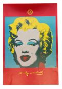 AFTER ANDY WARHOL -EXHIBITION POSTER AFTER ANFRE EMMERICH IN 1973