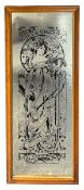 MOET & CHANDON - VINTAGE ADVERTISING POINT OF SALE MIRROR