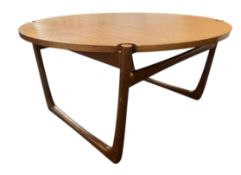 PETER HVIDT & ORLA MOLGAARD - MID CENTURY DANISH TEAK COFFEE TABLE