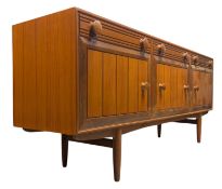 MID CENTURY BRITISH MODERN DESIGN TEAK SIDEBOARD