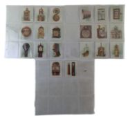 PLAYERS CIGARETTE CARDS - SERIES OF CLOCKS OLD & NEW